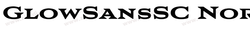GlowSansSC Normal He字体转换